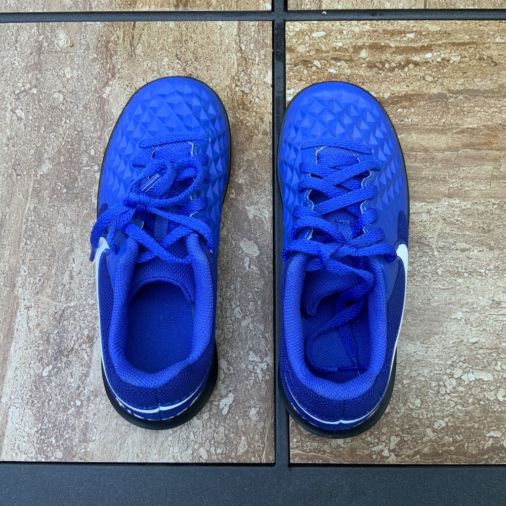 Nike Tiempo Blue Size 13.5C